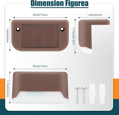 Baazero Solar Deck Lights Outdoor
