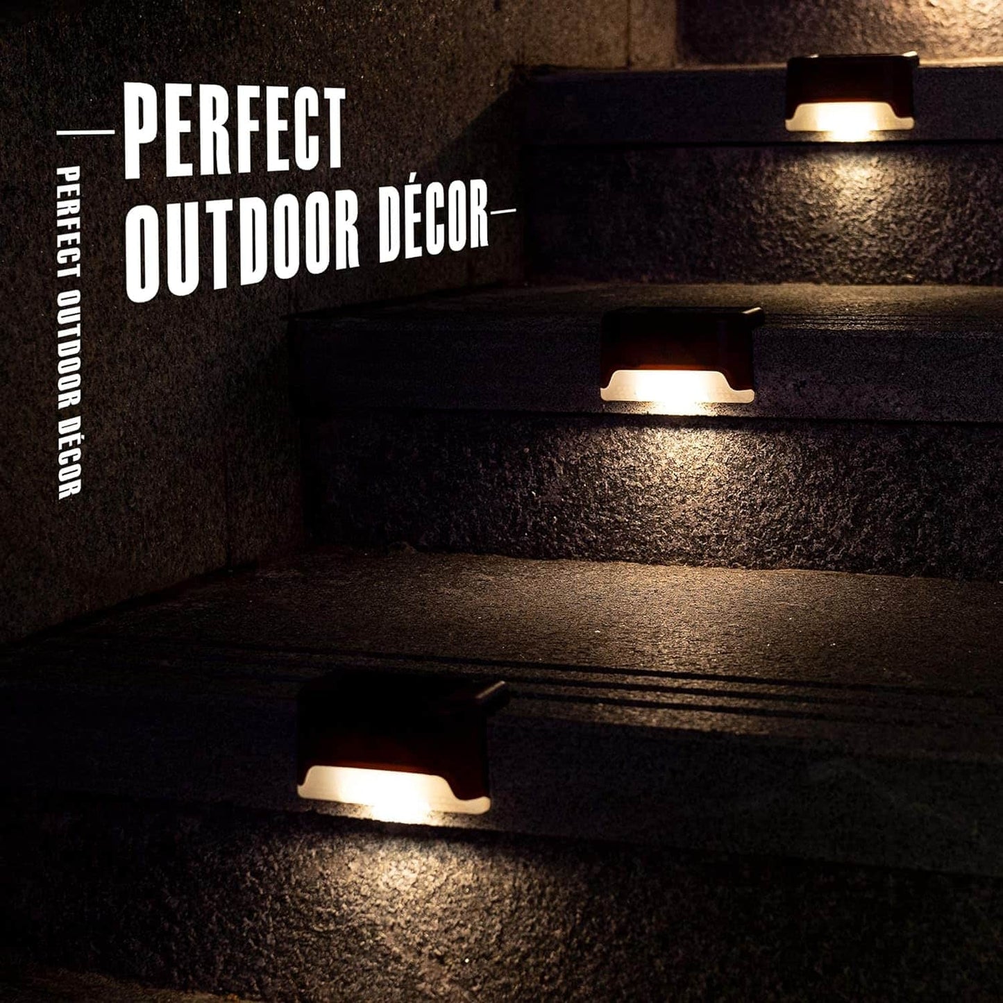 Baazero Solar Deck Lights Outdoor