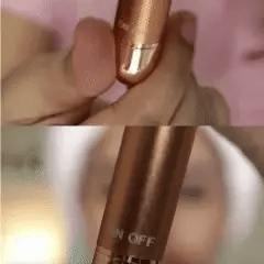 24K Gold Energy Beauty Bar Electric Facial Massage Roller